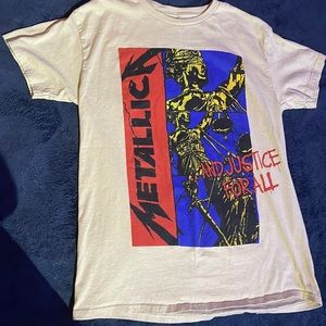 vintage metallica tee
